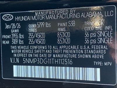 2026 Hyundai SANTA FE HYBRID Limited