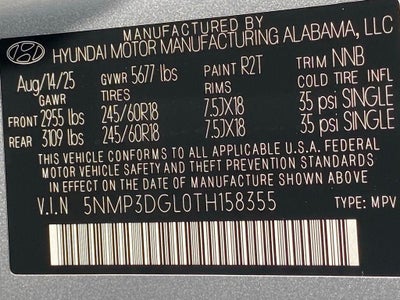 2026 Hyundai SANTA FE XRT AWD