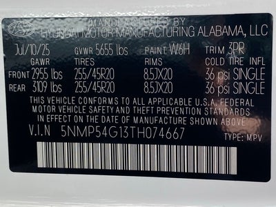 2026 Hyundai SANTA FE HYBRID Calligraphy