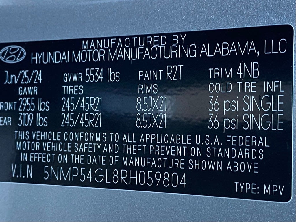 2024 Hyundai SANTA FE Calligraphy