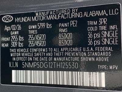 2026 Hyundai SANTA FE HYBRID Calligraphy
