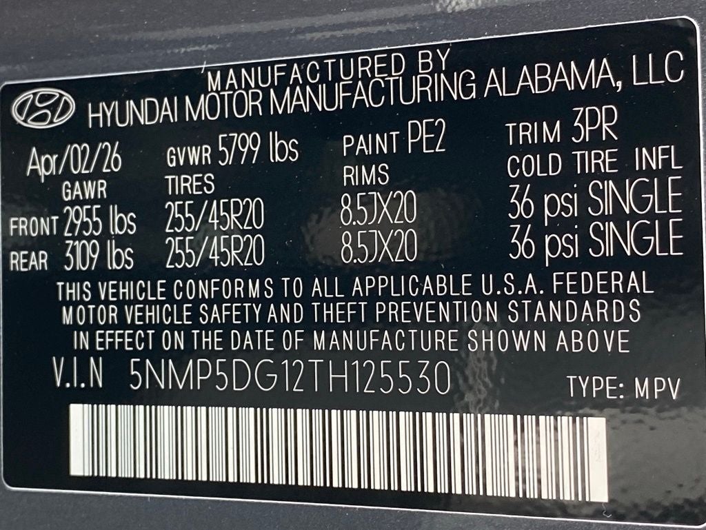 2026 Hyundai SANTA FE HYBRID Calligraphy