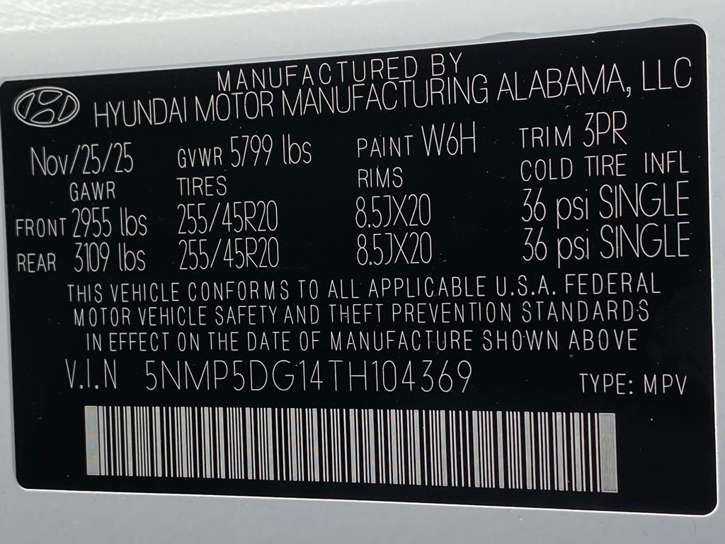 2026 Hyundai SANTA FE HYBRID Calligraphy