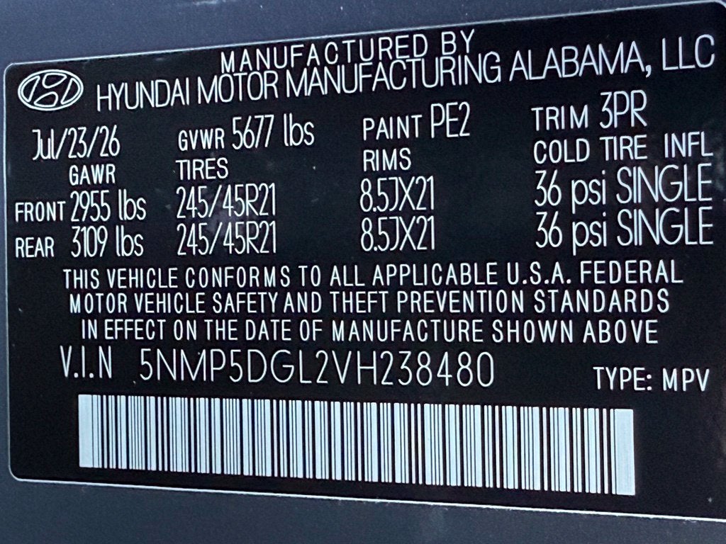 2027 Hyundai SANTA FE Calligraphy