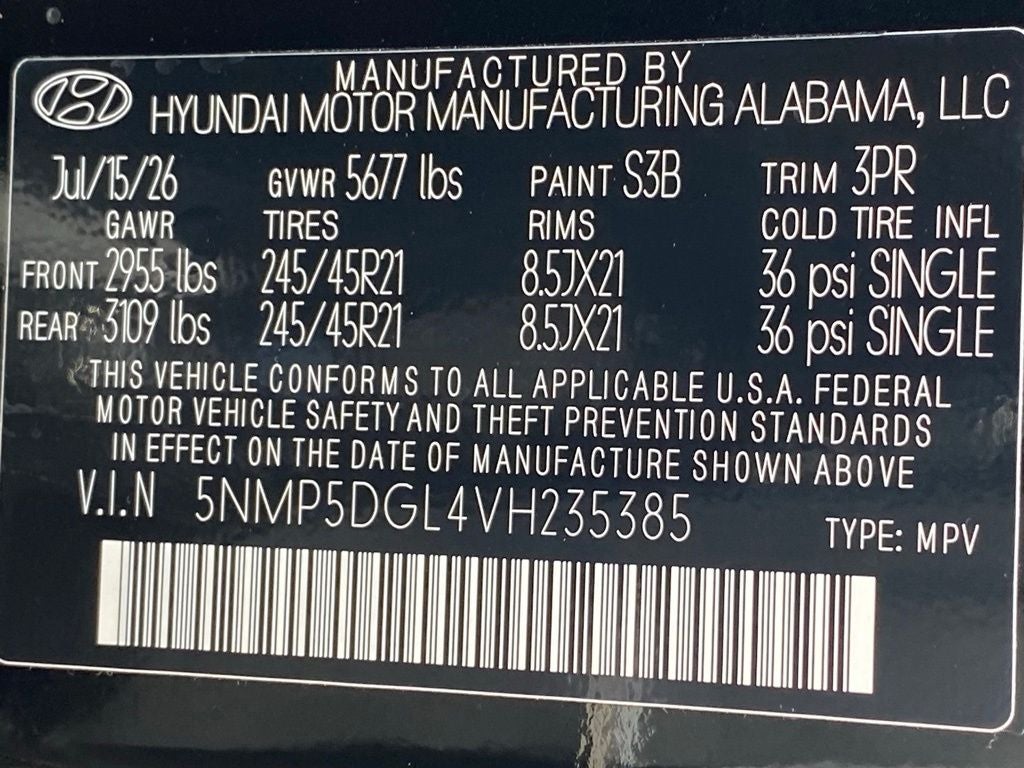 2027 Hyundai SANTA FE Calligraphy