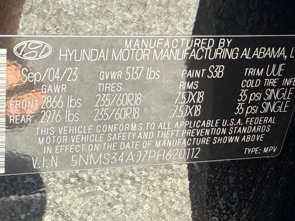 2023 Hyundai SANTA FE SEL