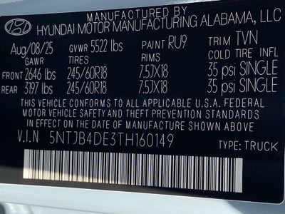 2026 Hyundai SANTA CRUZ SEL FWD