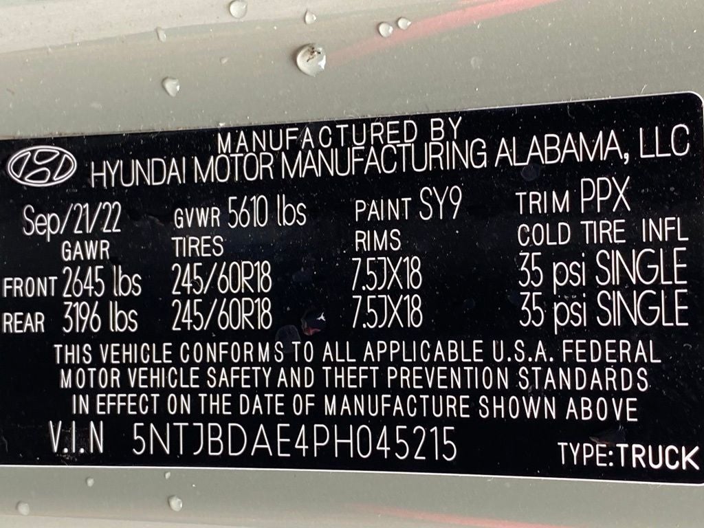 2023 Hyundai SANTA CRUZ SEL