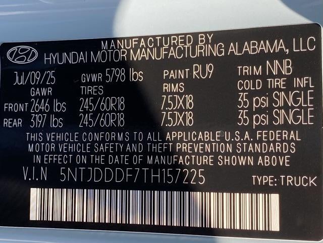 2026 Hyundai SANTA CRUZ XRT