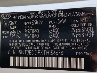 2026 Hyundai SANTA CRUZ Limited