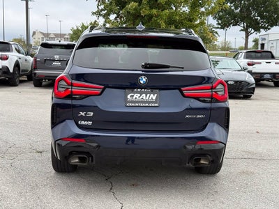 2024 BMW X3 xDrive30i - AWD / PANORAMIC SUNROOF / CLEAN CARFAX