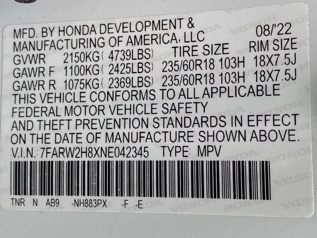 2022 Honda CR-V EX-L CLEAN CLEAN
