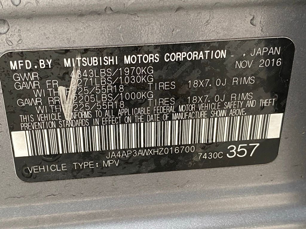 2017 Mitsubishi Outlander Sport SE LOW MILES!!!