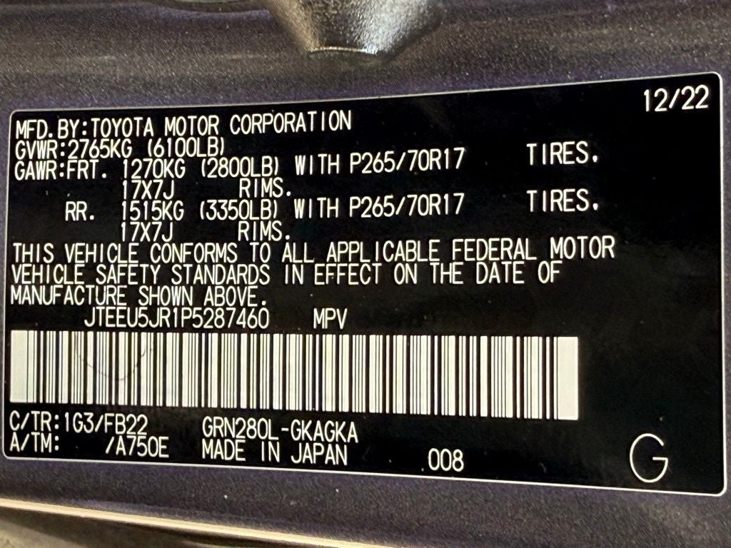 2023 Toyota 4Runner SR5