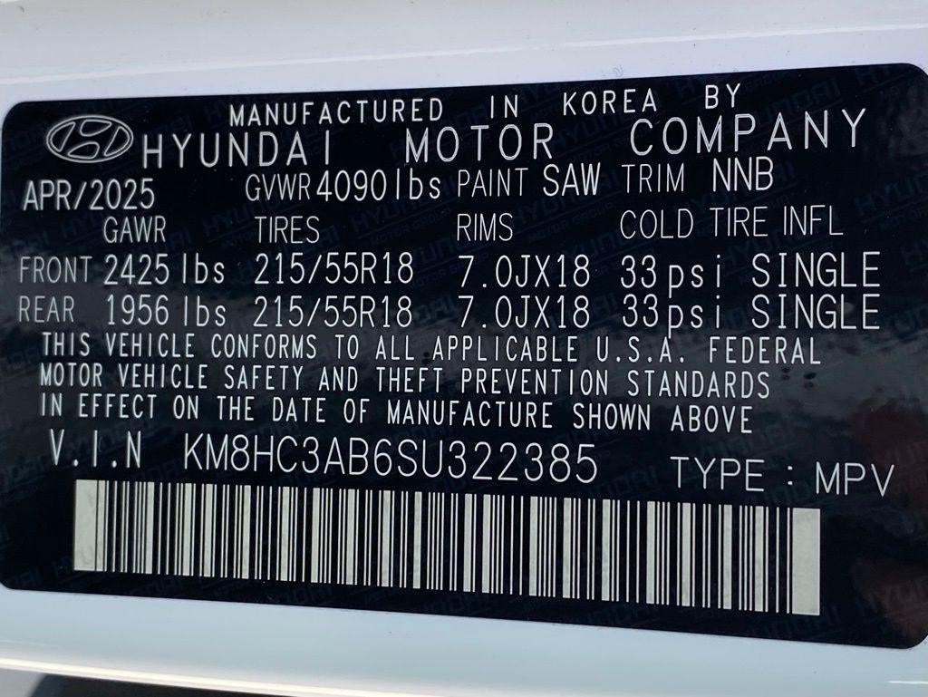 2025 Hyundai KONA SEL Convenience FWD