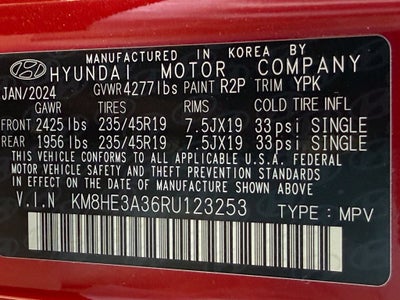 2024 Hyundai KONA Limited - HYUNDAI CPO / CLEAN CARFAX / ONE OWNER