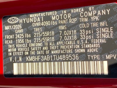 2026 Hyundai KONA SEL Sport
