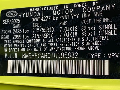 2026 Hyundai KONA SEL Sport AWD