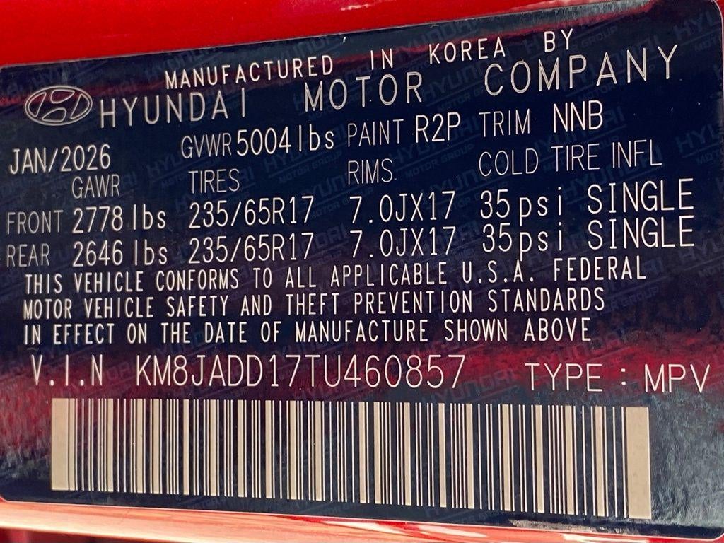 2026 Hyundai TUCSON HYBRID Blue