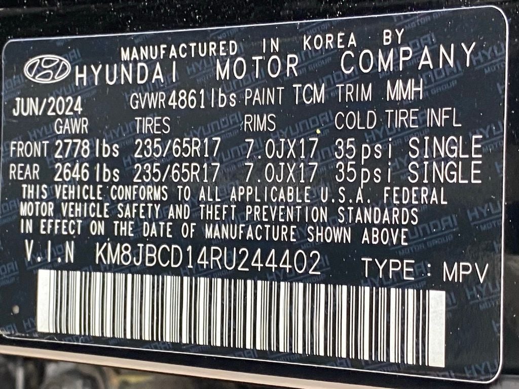 2024 Hyundai TUCSON HYBRID Blue Apple Carplay / Android Auto / Tow Hitch / Heated