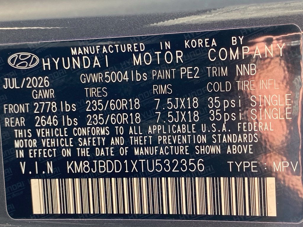 2026 Hyundai TUCSON HYBRID SEL