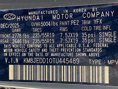 2026 Hyundai TUCSON HYBRID Limited