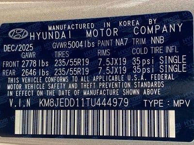 2026 Hyundai TUCSON HYBRID Limited