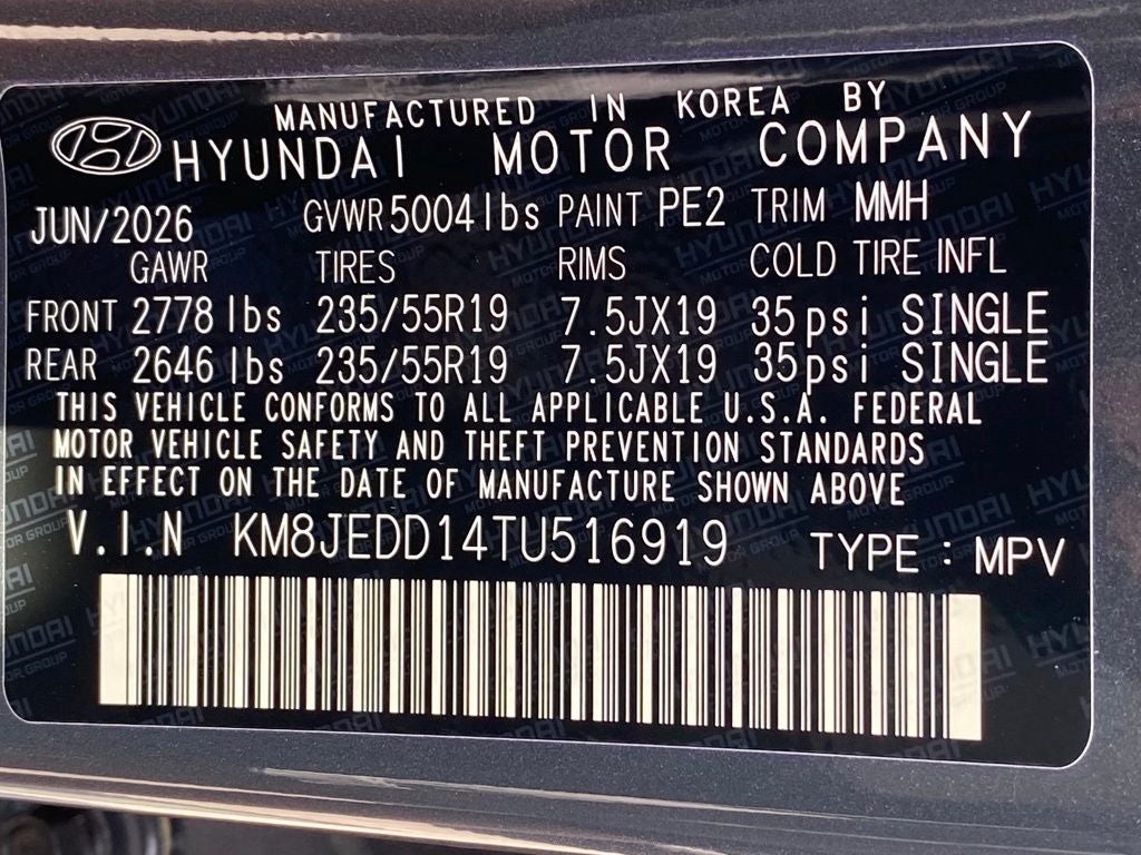 2026 Hyundai TUCSON HYBRID Limited