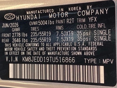 2026 Hyundai TUCSON HYBRID Limited