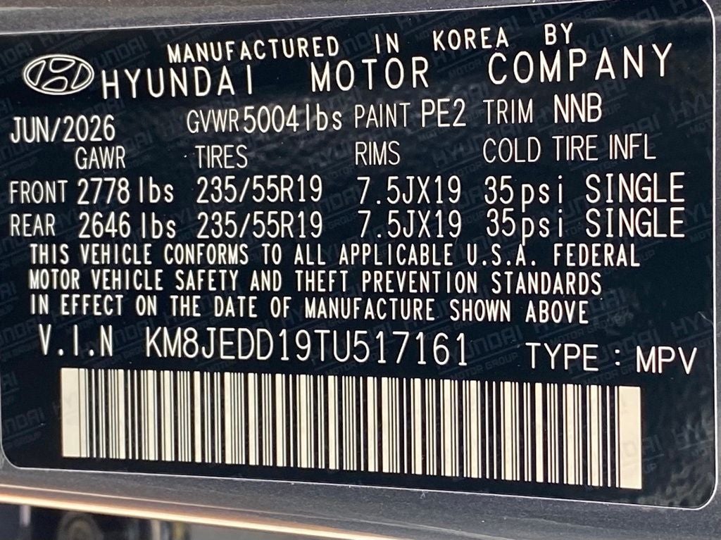 2026 Hyundai TUCSON HYBRID Limited