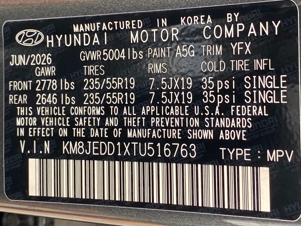 2026 Hyundai TUCSON HYBRID Limited