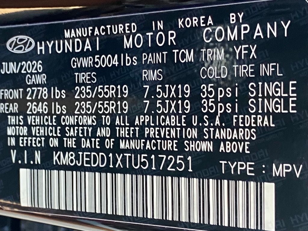 2026 Hyundai TUCSON HYBRID Limited