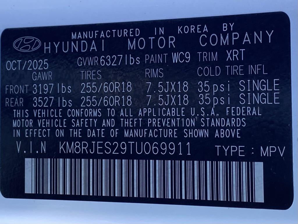 2026 Hyundai PALISADE XRT Pro