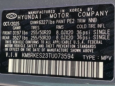 2026 Hyundai PALISADE Limited