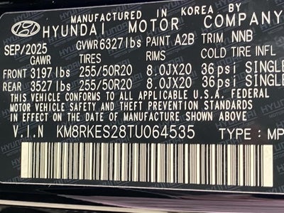 2026 Hyundai PALISADE Limited AWD