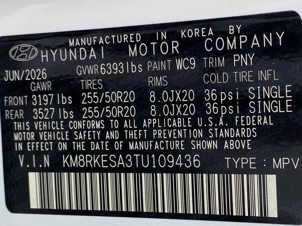 2026 Hyundai PALISADE HYBRID Limited