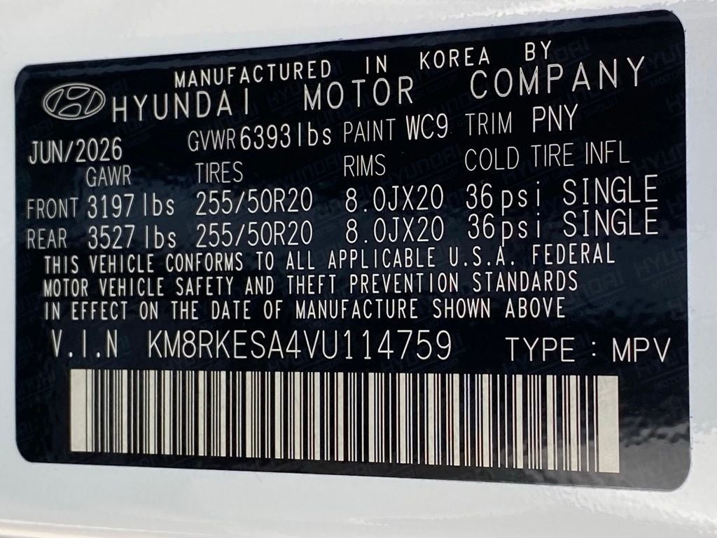 2027 Hyundai PALISADE HYBRID Limited