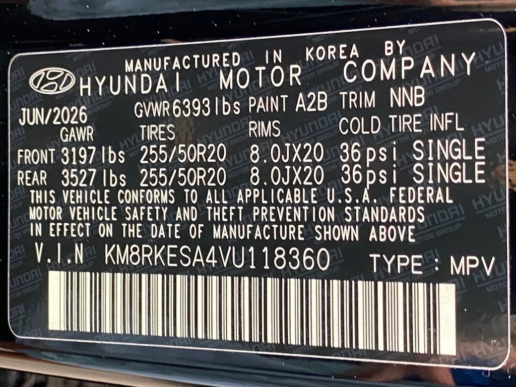 2027 Hyundai PALISADE HYBRID Calligraphy