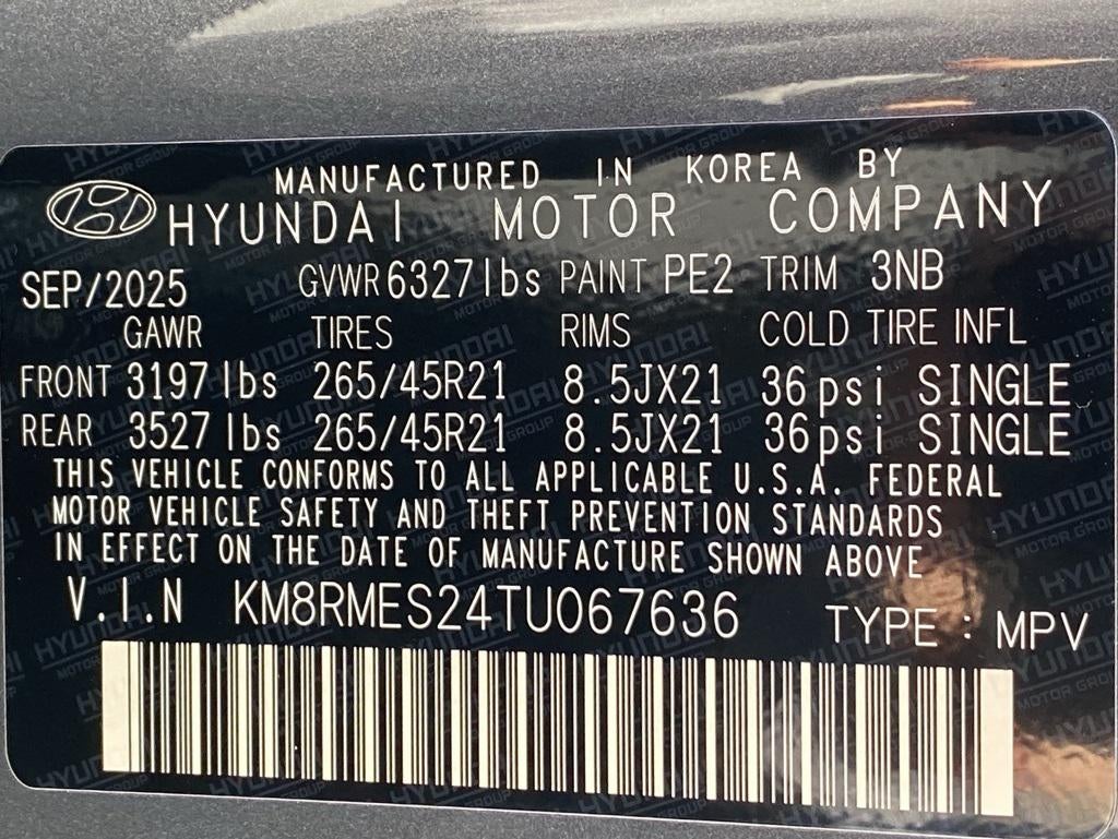 2026 Hyundai PALISADE Calligraphy AWD