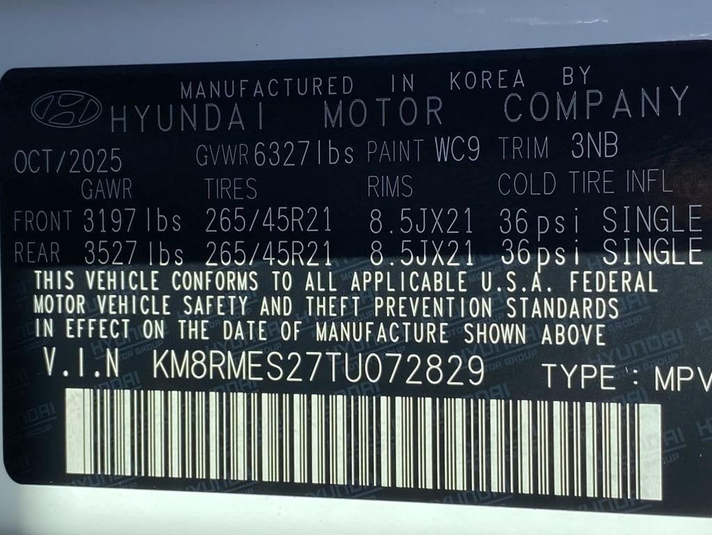 2026 Hyundai PALISADE Calligraphy AWD