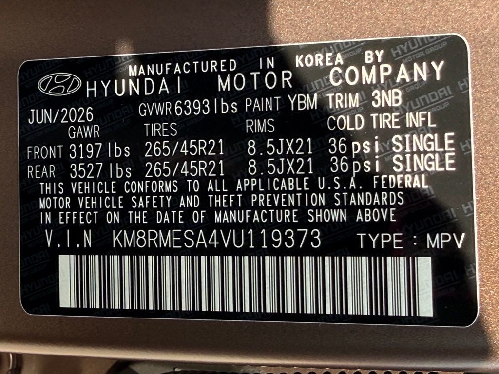 2027 Hyundai PALISADE HYBRID Calligraphy