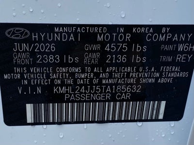 2026 Hyundai SONATA HYBRID Blue