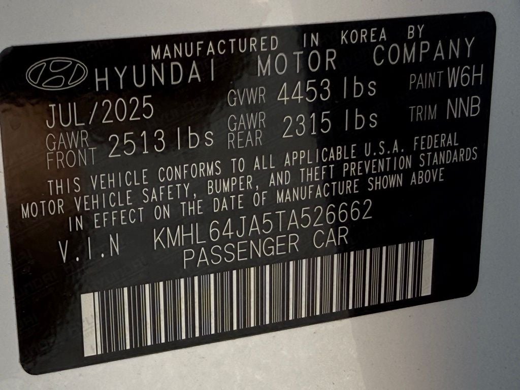 2026 Hyundai SONATA SEL Sport