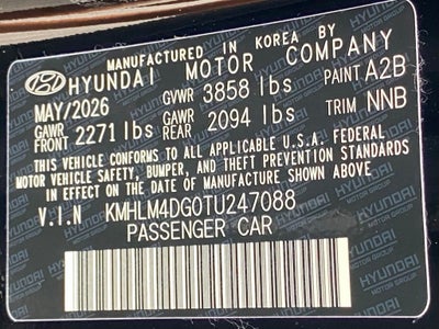 2026 Hyundai ELANTRA SEL Sport