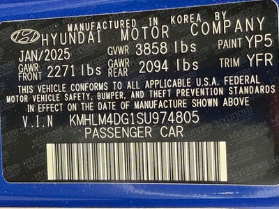 2025 Hyundai ELANTRA SEL Sport 1 OWNER CAR FAX