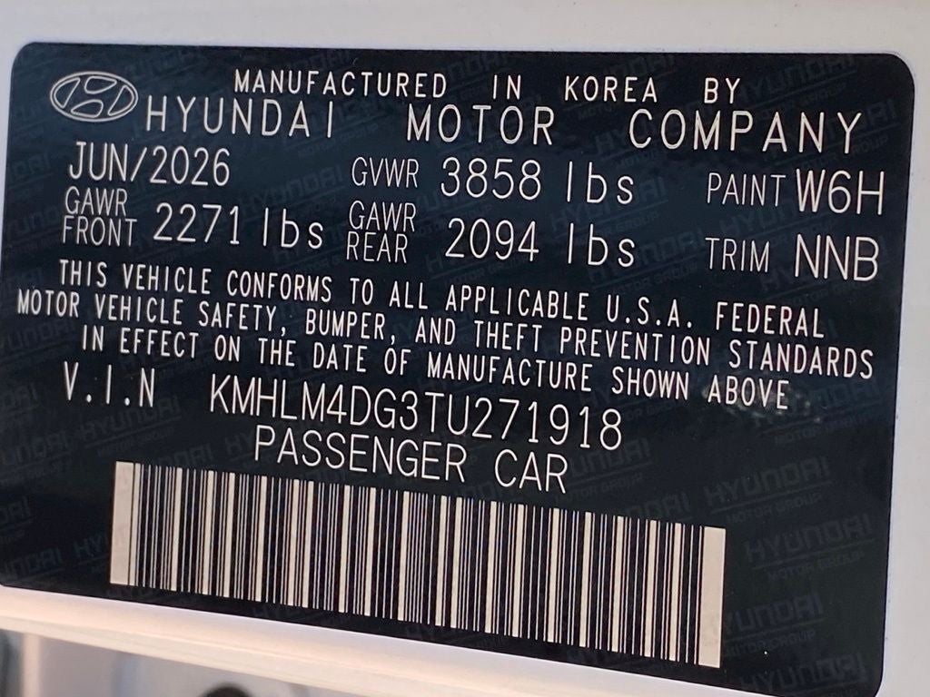 2026 Hyundai ELANTRA SEL Sport