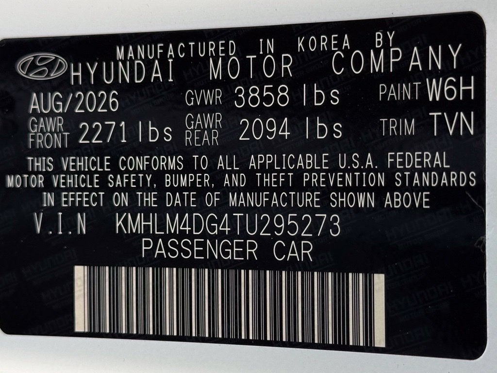 2026 Hyundai ELANTRA SEL Sport