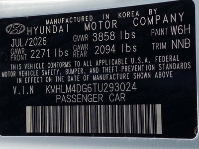 2026 Hyundai ELANTRA SEL Sport