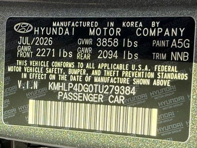 2026 Hyundai ELANTRA Limited