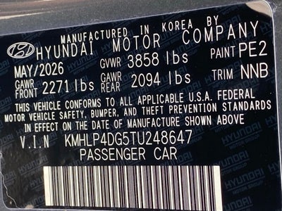 2026 Hyundai ELANTRA Limited